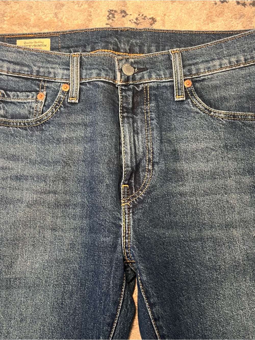 Levi's 510 30x30 Slim Straight Dark Blue Men's‎ Jeans Premium - Picture 4 of 8